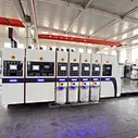 Automatic carton box printing machine